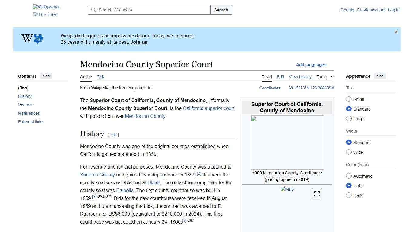 Mendocino County Superior Court - Wikipedia